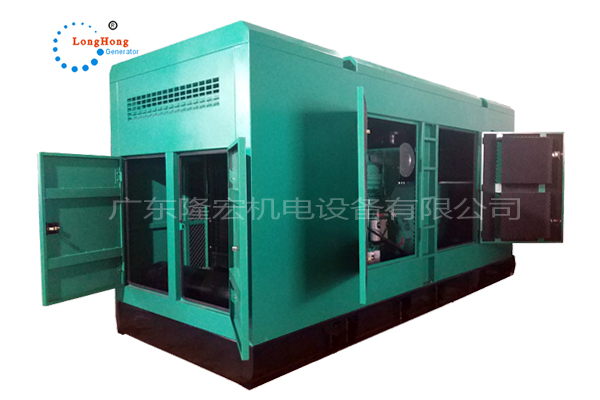 Guangxi Yuchai silent 400KW diesel generator set is all copper brushless