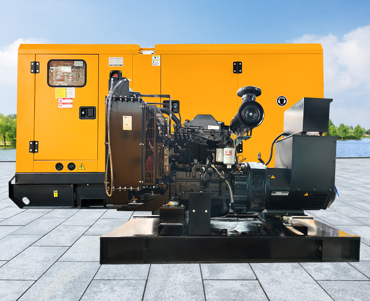 东风康明斯系列低噪音型80KW 100KVA柴油发电机组