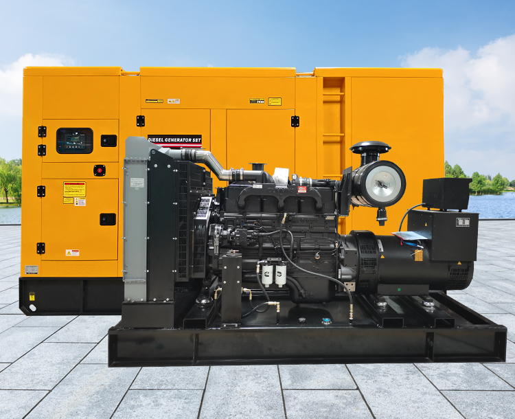 300KW/375KVA康明斯动力低噪音型柴油发电机组