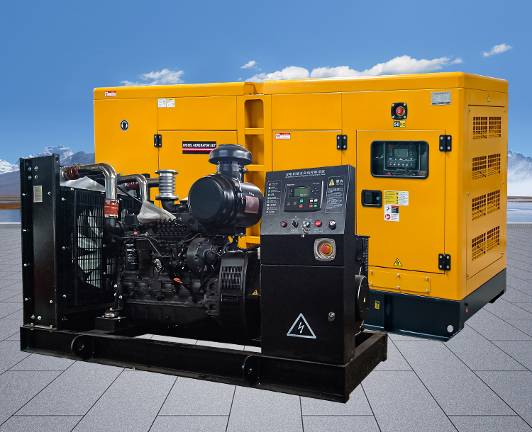 120kw上柴股份移动拖车式发电机组，适用于户外作业及应急抢险