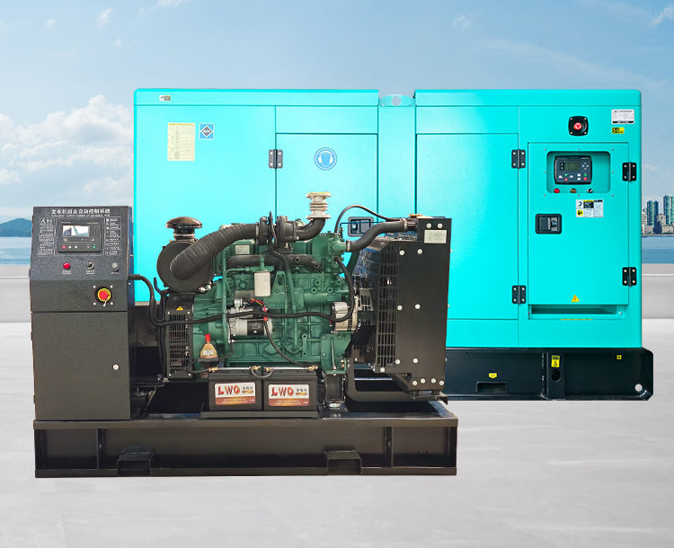 150KW一汽锡柴重载柴油发电机组，CA6DL1-24D动力，连续工业运行设计