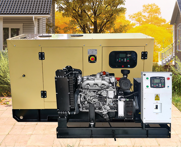 云内16KW/20KVA柴油发电机组，配YN25ANJ21自然吸气发动机，经济省油适合小型商铺备用