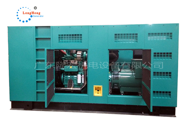 Weichai silent diesel generator set 550KW brushless four protection ATS brand new