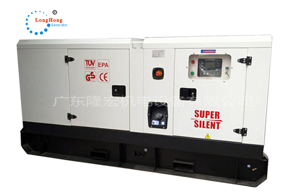 Dongfeng Cummins series low noise type 80KW 100KVA generator set